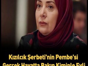 Pembe bakın gerçekte kiminle evliymiş