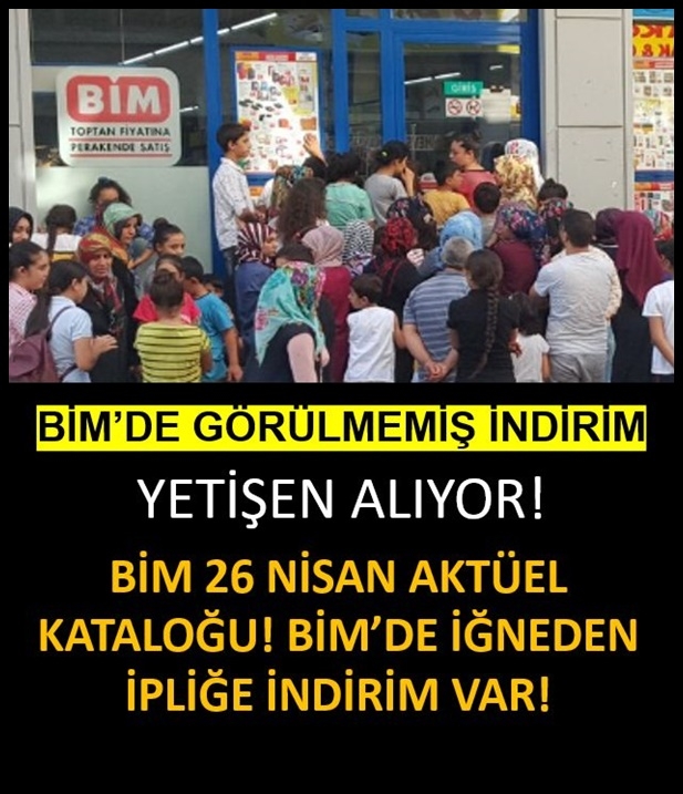 Bim'de görülmemiş indirim var galerisi resim 1