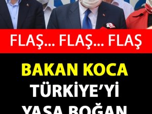 Bakan Koca'dan Çok Kötü Haber