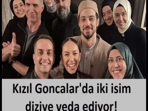 iki isim diziye veda ediyor