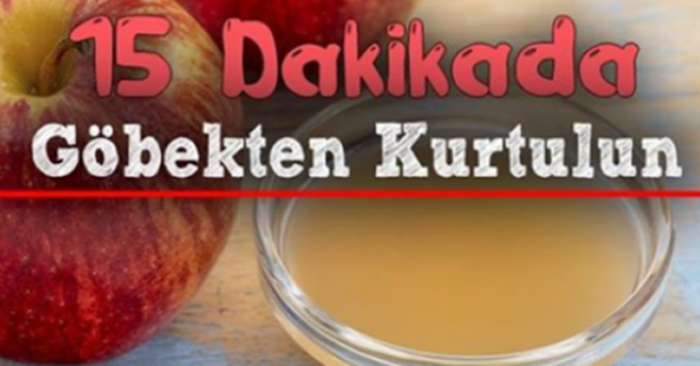 15 DAKİKADA KÖTÜ GÖBEK GÖRÜNTÜSÜNDEN KURTARAN KÜR TARİFİ...