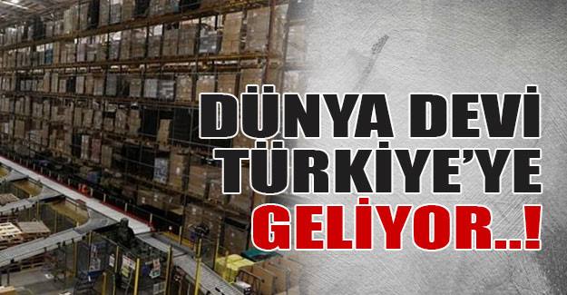 DÜNYA DEVİ TÜRKİYE'Yİ SEÇTİ! BİNLERCE KİŞİYE İŞ MÜJDESİ