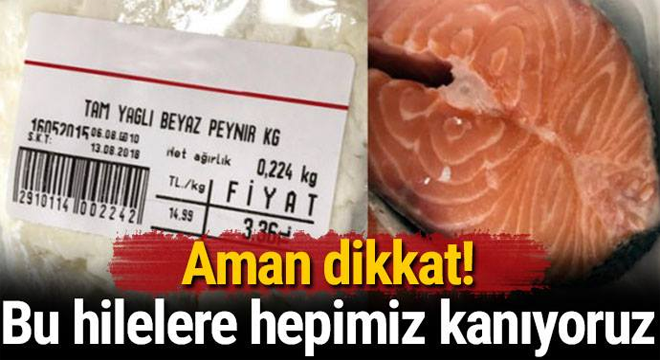 AMAN DİKKAT! SAĞLIĞIMIZLA OYNUYOLAR!