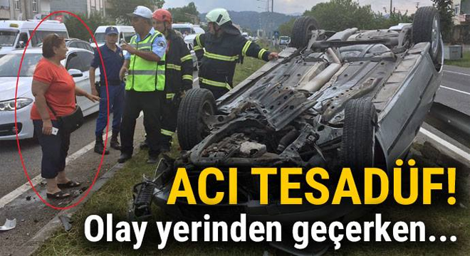 A-CI TESADÜF! O-LAY YERİNDEN GEÇERKEN...