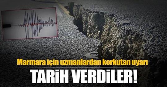 Marmara'da beklenen büyük deprem için tarih verdiler ! Yüzde 80..