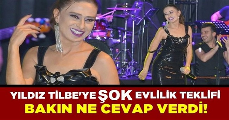 YILDIZ TİLBE’YE ŞOK EVLİLİK TEKLİFİ!