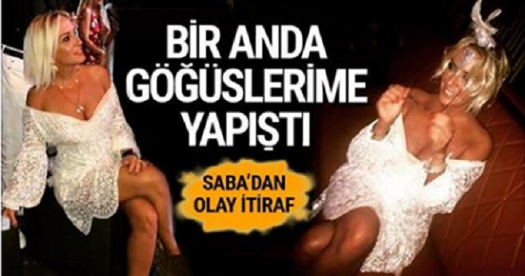 Bayan Kahkaha’ lakaplı güzel sunucu Saba Tümer’den olay itiraf! BİR ANDA GÖĞÜSLERİME YAPIŞTI