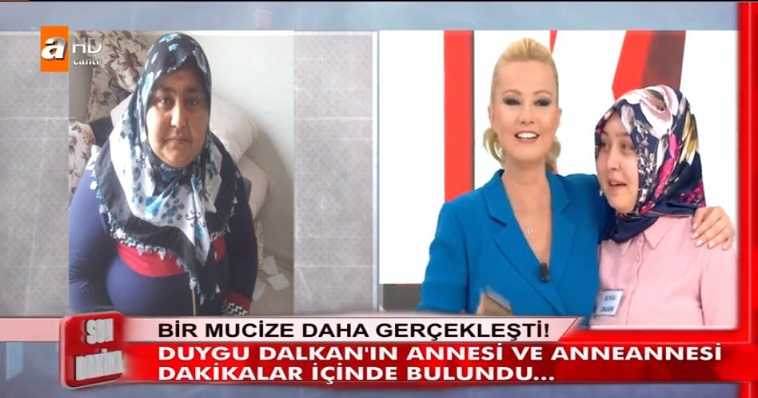 Müge Anlı, 10 dakikada bir anne-kızı daha kavuşturdu