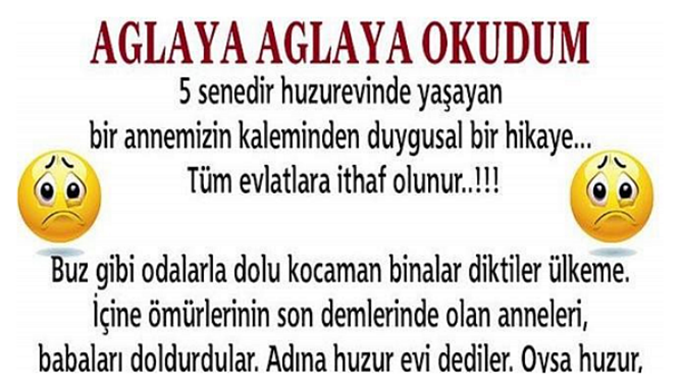 Ağlaya Ağlaya Okudum…