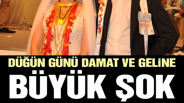 Düğün Günü Damat ve Geline Büyük Şok !