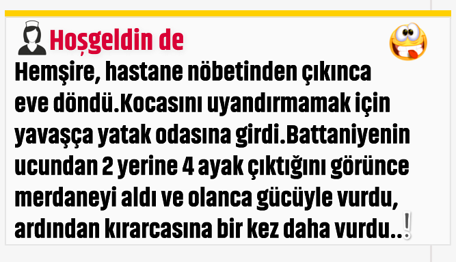 Hoşgeldin de