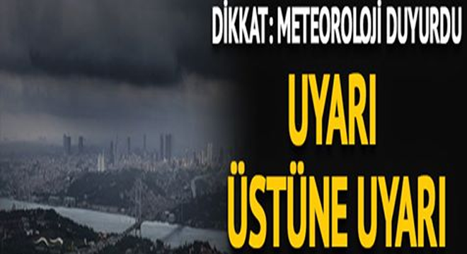 Meteoroloji’den Açıklama Geldi.