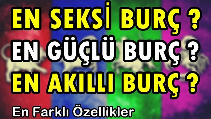 BURÇLARIN- EN ‘LERİ !