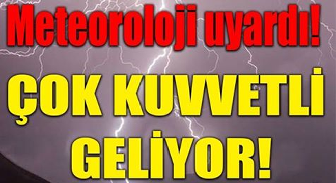 Meteoroloji Genel Müdürlüğün’den S-o-n Dakika Açıklaması