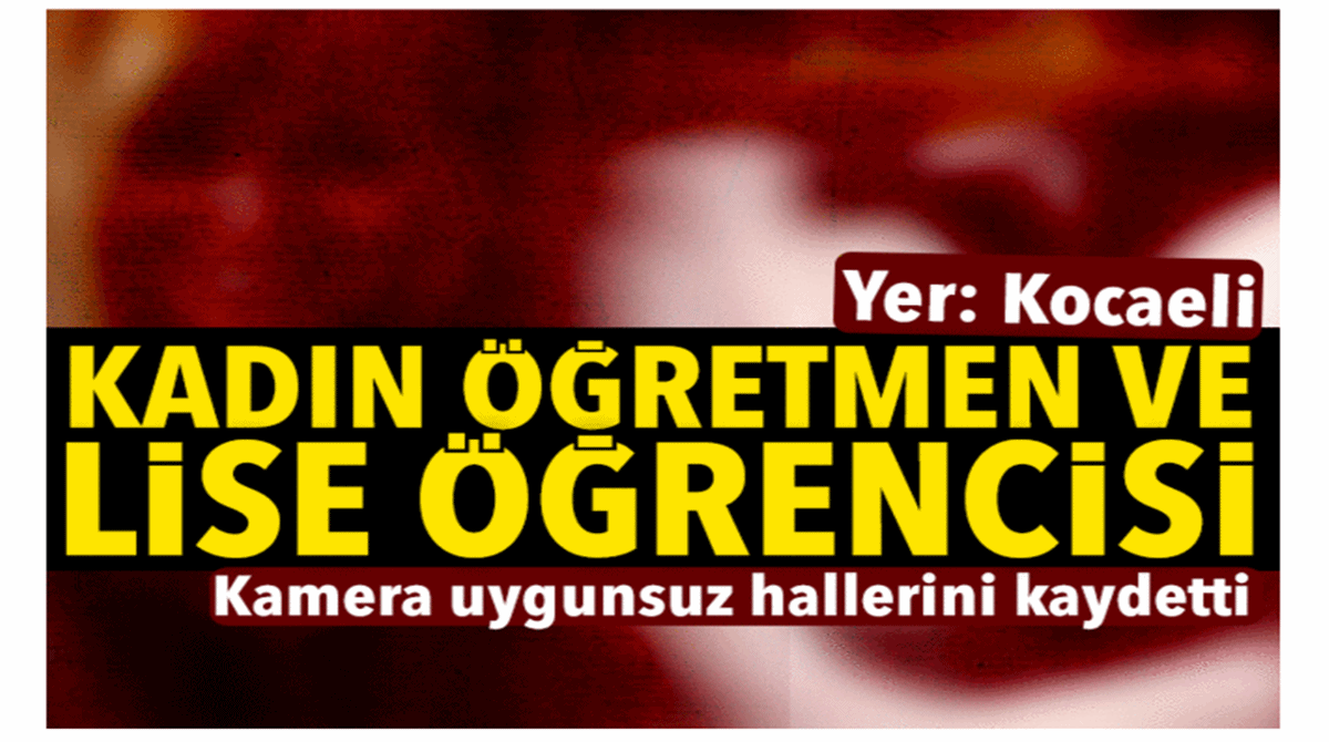 KADIN ÖĞRETMEN VE ERKEK ÖĞRENCİSİ...