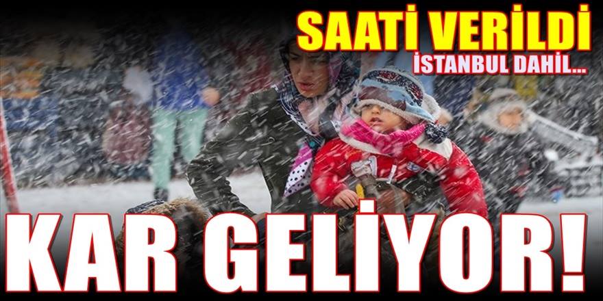 Meteorolojiden Sağanak Ve Kar Uyarısı : Çok şiddetli yağış geliyor