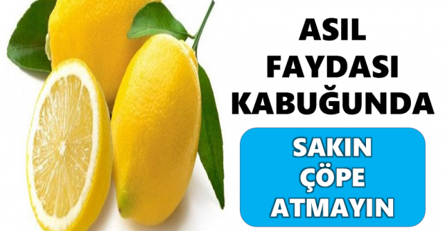 Limon Kabuğunun Şaşırtıcı 10 Faydalı Kullanım Alanı