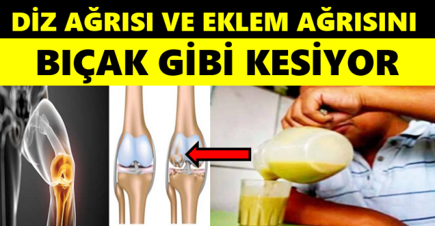 Eklem Ağrılarını Anında Kesen Kür