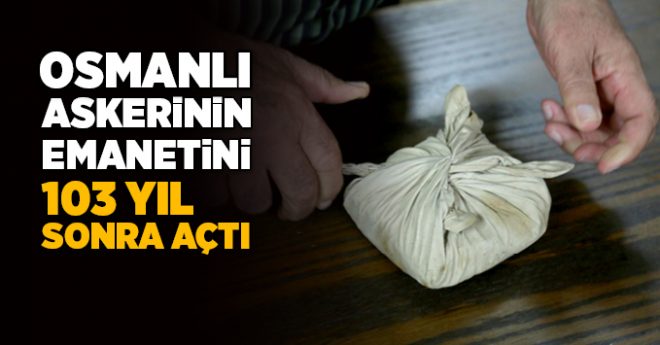 103 yıllık emanet!