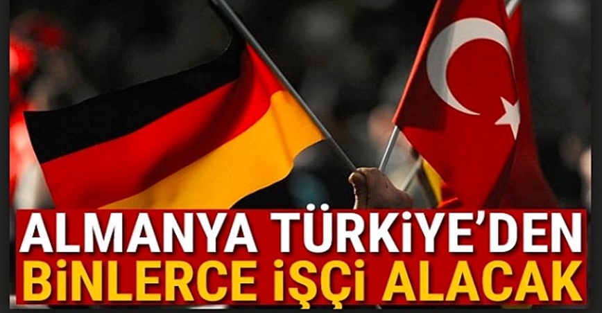 Almanya Yüksek Maaşlı 10 Bin İşçi Alıyor!