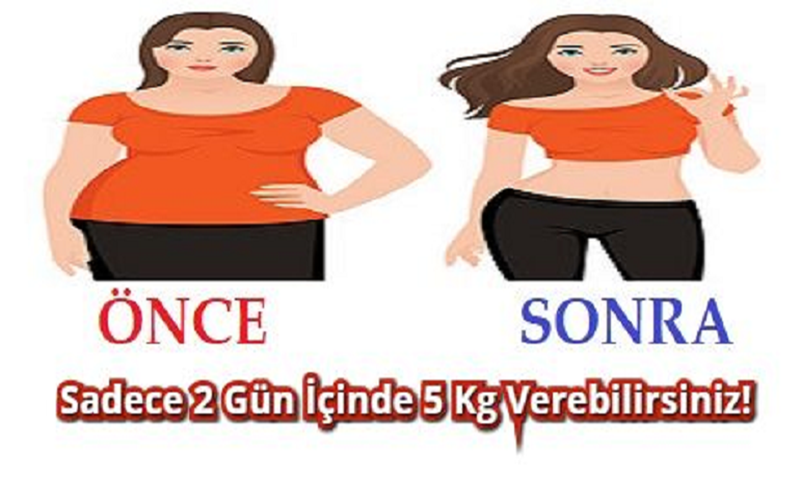 Gizli Zayıflama İksirini Sizinle Paylaşıyoruz: Sadece 2 Gün İçinde 5 Kg Verebilirsiniz!