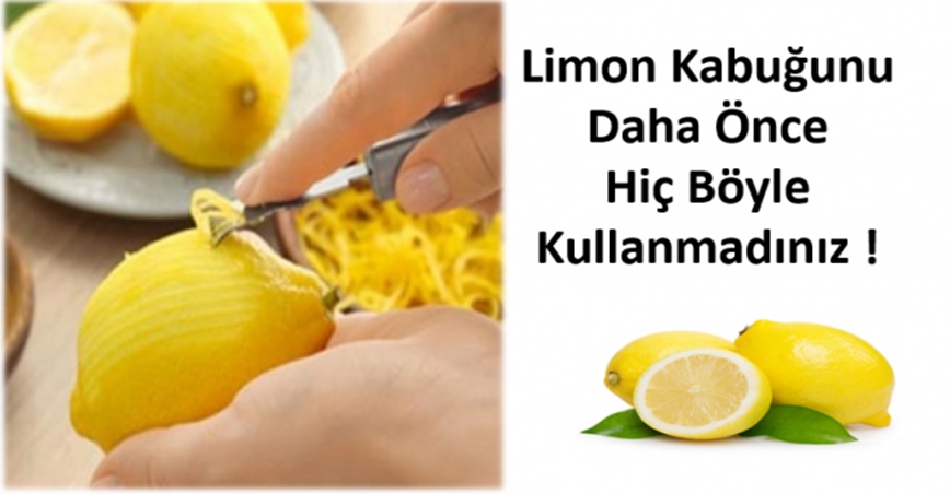 Limonun Birbirinden Farklı Kullanım Alanları