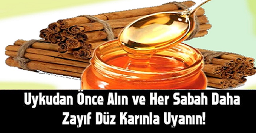 Uykudan önce içilen zayıflama içeceği tarifi sizler için..