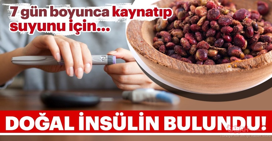 7 Gün Boyunca Kaynatıp Suyunu İçin ve.(Doğal İnsülin)