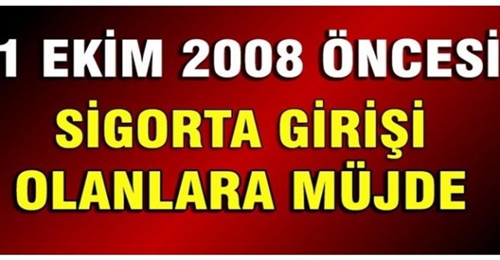 1 Ekim 2008 Öncesi