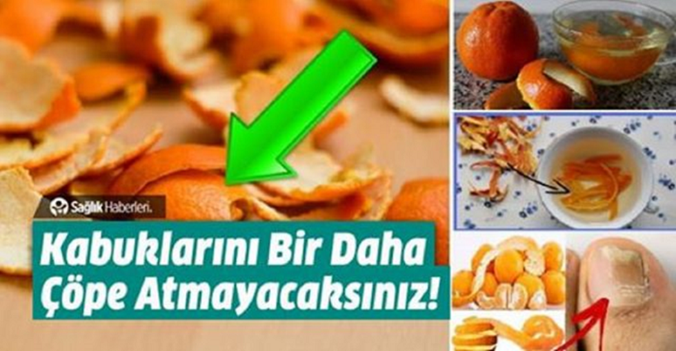 ÇÖP SANIP ATTIĞINIZ MANDALİNA KABUKLARININ İ-NANILMAZ F-AYDALARI