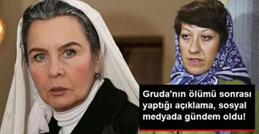 Fatma Girik'in, Ayşen Gruda'nın Ölümü Üzerine Yaptığı Açıklama, Sosyal Medyada Gündem Oldu