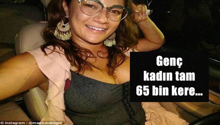 ABD BUNU KONUŞUYOR! GENÇ KADIN TAM 65 BİN MESAJ ATMIŞ..