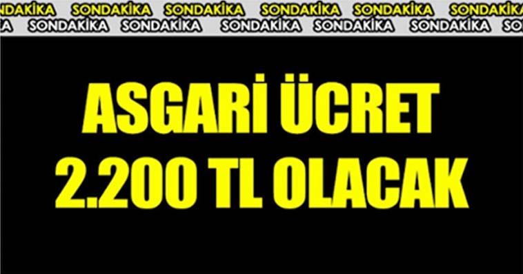 BU SEÇİM HALKA YARIYACAK ASGARİ ÜCRETE ZAM GELİYOR...