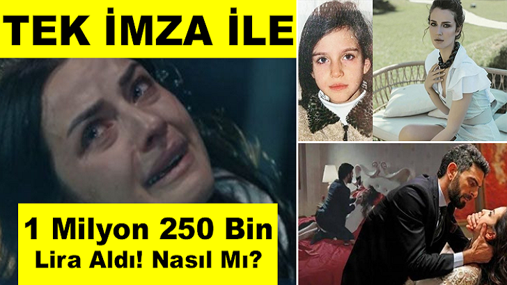 DİZİDE GÖRDÜĞÜ ZULÜM SAYESİNDE, TEK İMZA İLE 1 MİLYON 250 BİN LİRA ALDI! NASIL MI