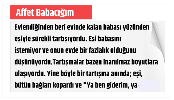 Affet Babacığım