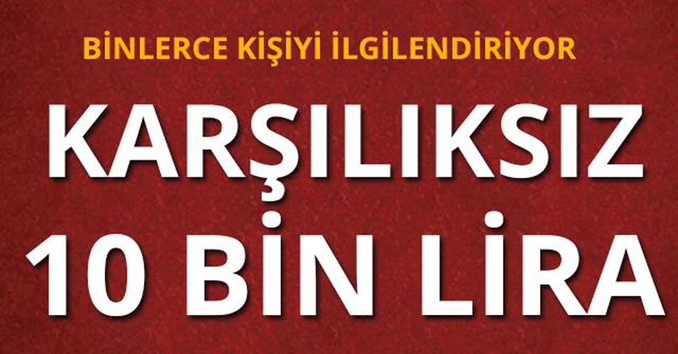 Binlerce kişiyi ilgilendiriyor!