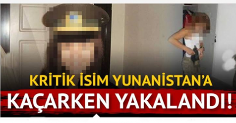 O İsim Yunanistan'a Kaçarken Yakalandı