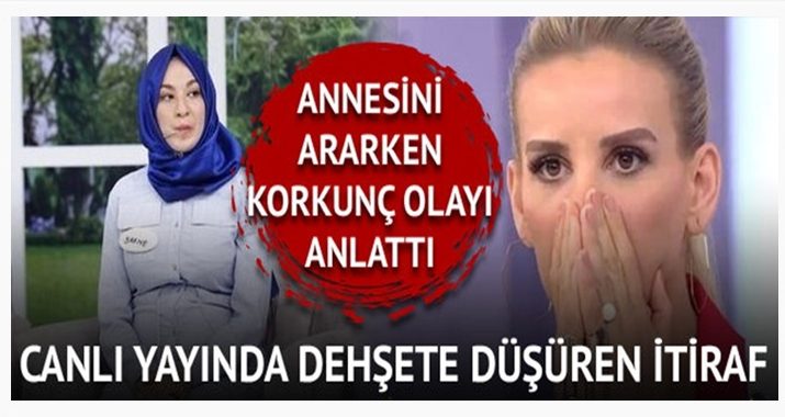 CANLI YAYINDA İTİRAF AGIZLARI AÇIK BIRAKTI