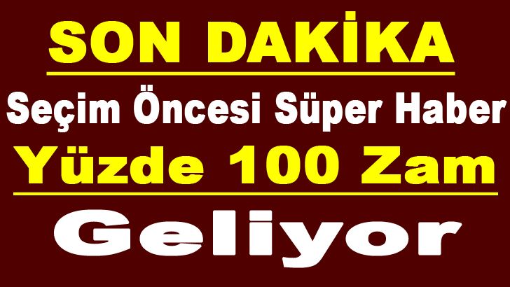 Seçim Öncesi Süper Haber