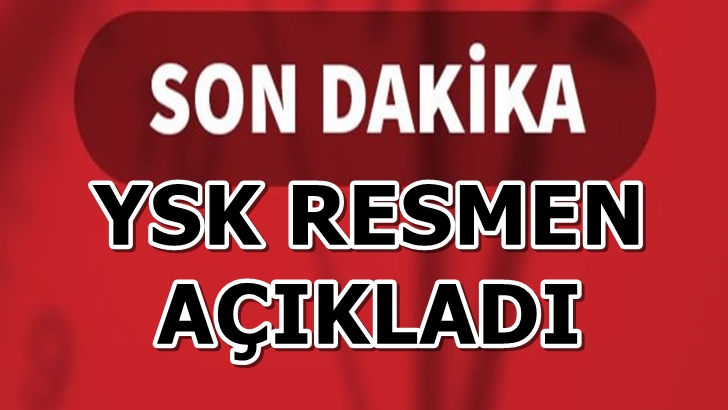 Son dakika: YSK kesin seçim sonuçlarını açıkladı!