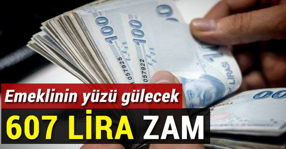 EMEKLİNİN YÜZÜ GÜLECEK ZAM GELDİ