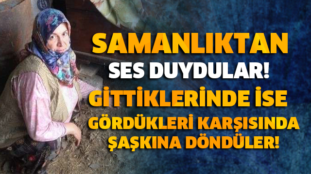 SAMANLIKTAN GELEN SES HAYATLARINI BİTİRDİ…!