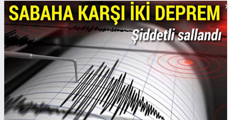 SABAHA KARŞI DEPREM OLDU.. BU İL BEŞİK GİBİ SALLANDI