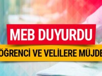 MEB DUYURDU ÖĞRENCİLERE BÜYÜK MÜJDE