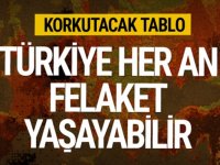 KORKUTAN UYARI! TÜRKİYE HER AN BİR FELAKET YAŞAYABİLİR RİSK OLDUKÇA YÜKSEK