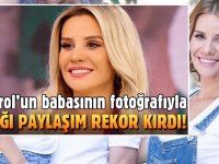 ESRA EROL BABASI İLE PAYLAŞTIĞI FOTOĞRAF REKOR KIRDI