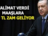 BAŞKAN ERDOĞAN TALİMATI VERDİ 400 TL MAAŞLARA ZAM!