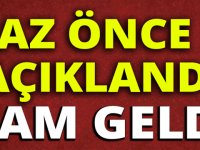 AZ ÖNCE AÇIKLANDI ZAM GELDİ