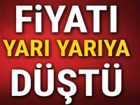 Fiyatı yarı yarıya düştü