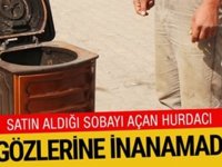 Hurdacı Satın Aldığı Sobadan Çıkanı Görünce Gözlerine İnanamadı.